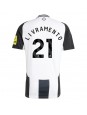 Newcastle United Tino Livramento #21 Domácí Dres 2024-25 Krátký Rukáv